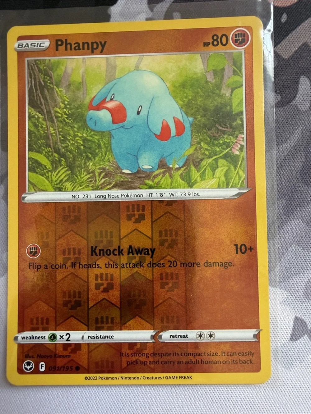 Phanpy & Donphan Evolution Lot | 4 Card Set | Reverse Holo | Pokémon TCG ✨5/$25✨